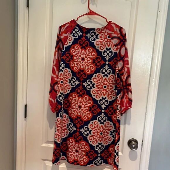 Perfect for game day! Adorable Buckhead Betties dress. Fully lined size M - Picture 3 of 3